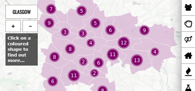 Interactive map